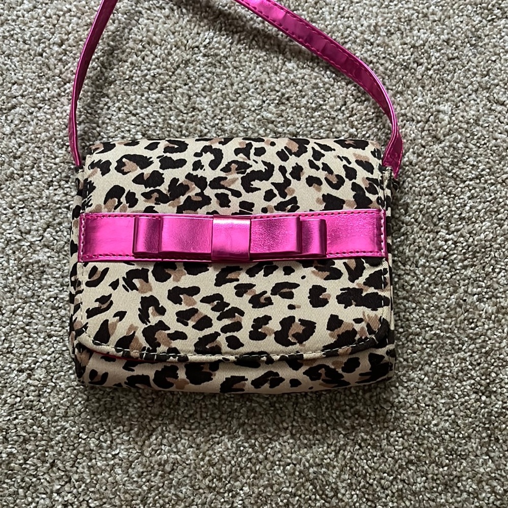 Kids Cheetah Print Purse